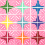 Mopsey Designs - Rainbow Star Quilt
